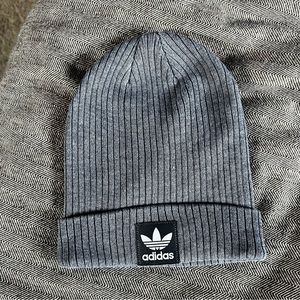 Grey Adidas beanie